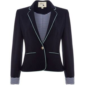 Like New - Yumi Knit Blazer - Navy - Size 0/2